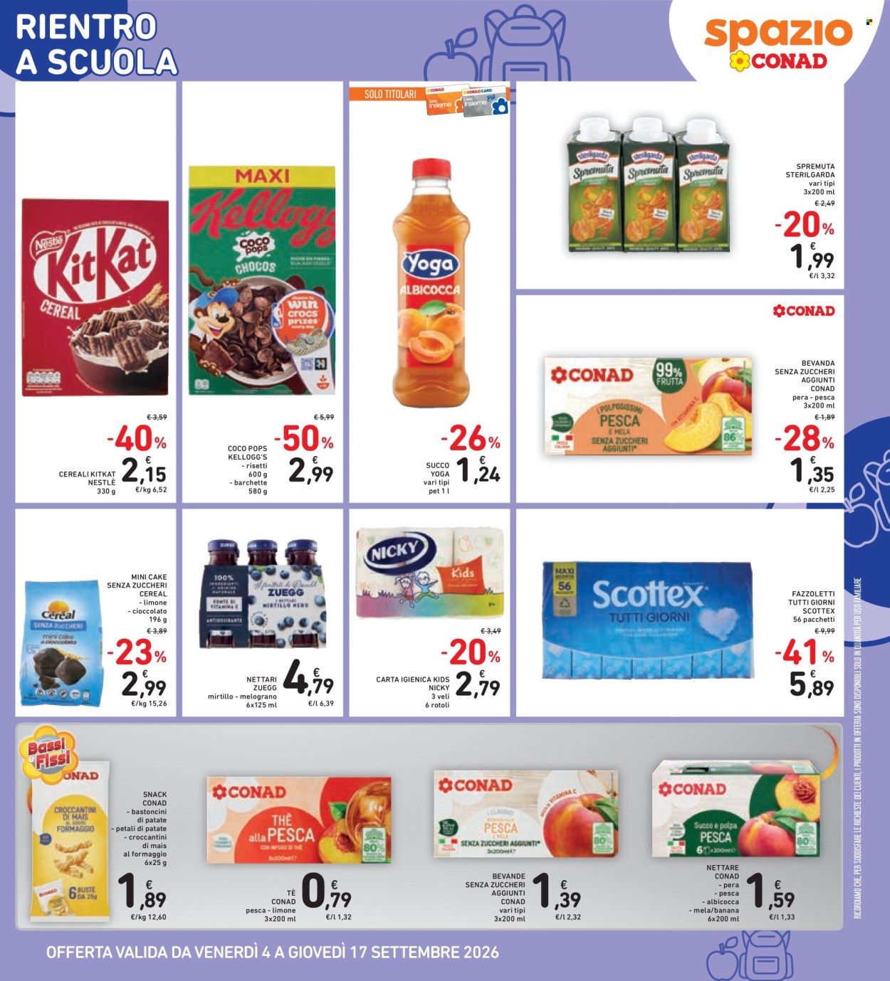 Volantino Spazio Conad - 4/9/2026 - 13/9/2026. Pagina 39