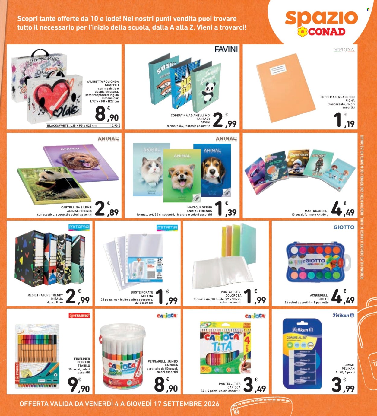 Volantino Spazio Conad - 4/9/2026 - 13/9/2026. Pagina 41