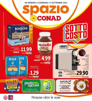 Volantino Spazio Conad - 4/9/2026 - 13/9/2026.