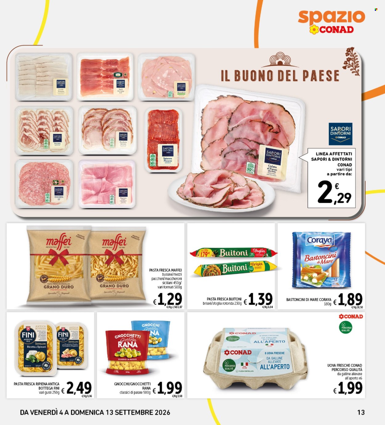Volantino Spazio Conad - 4/9/2026 - 13/9/2026. Pagina 13