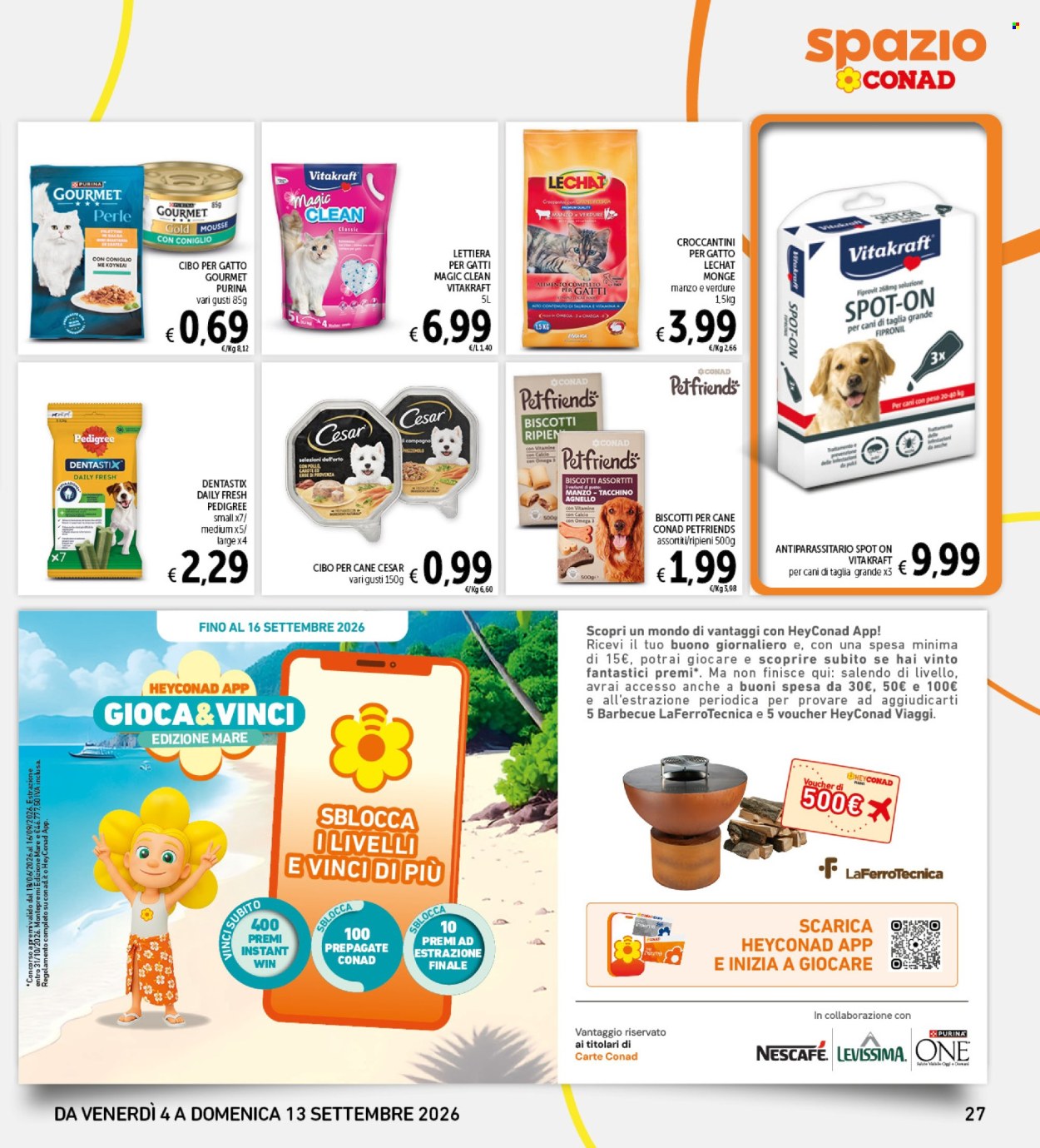 Volantino Spazio Conad - 4/9/2026 - 13/9/2026. Pagina 27