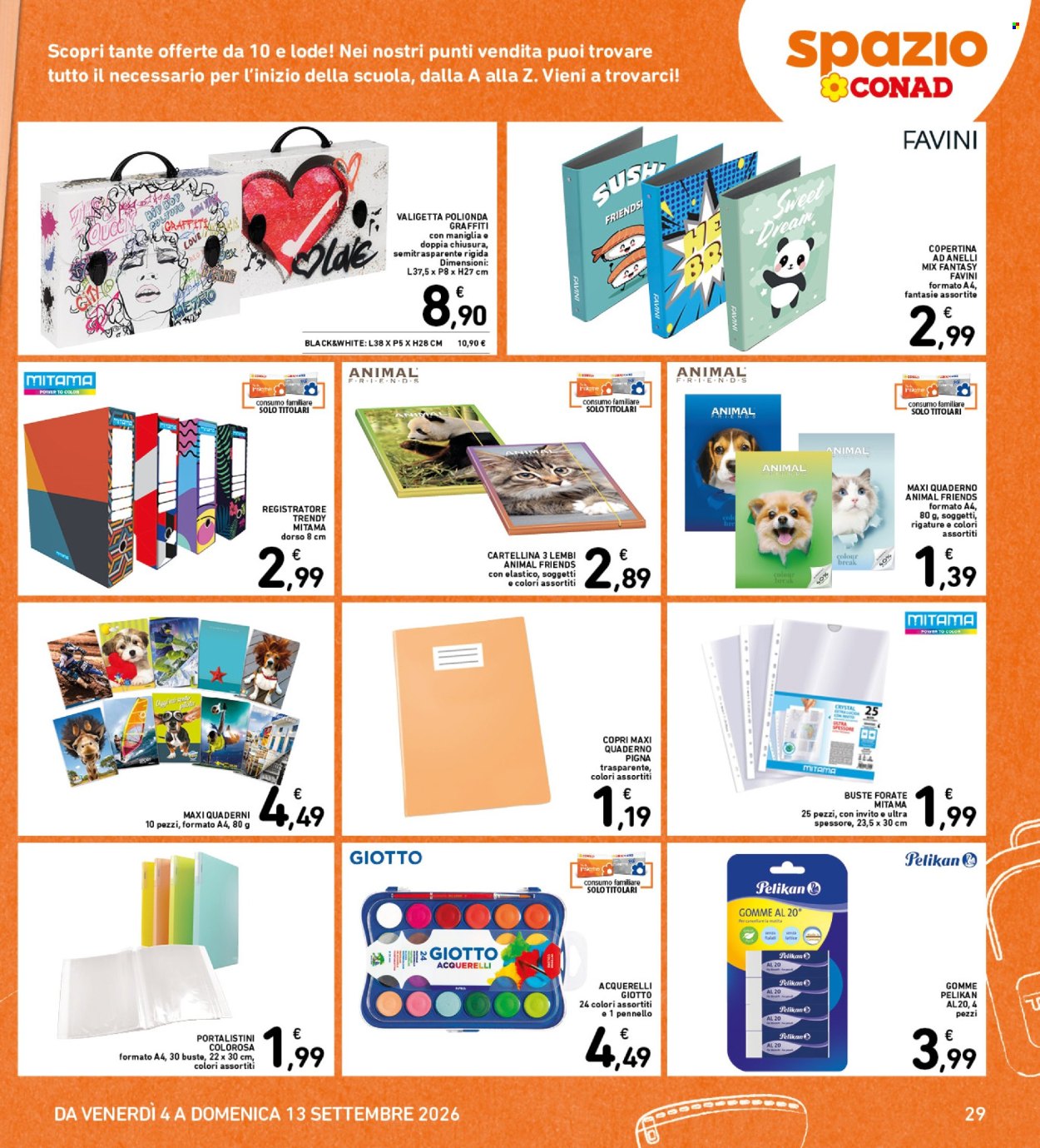 Volantino Spazio Conad - 4/9/2026 - 13/9/2026. Pagina 29
