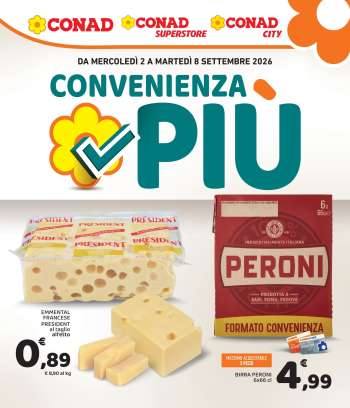 Volantino Conad - 2/9/2026 - 8/9/2026.