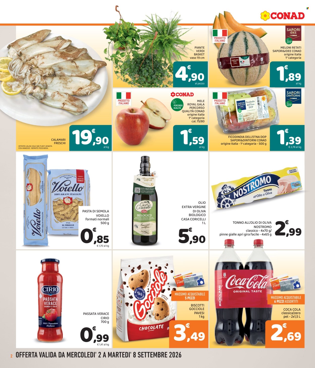 Volantino Conad - 2/9/2026 - 8/9/2026. Pagina 2