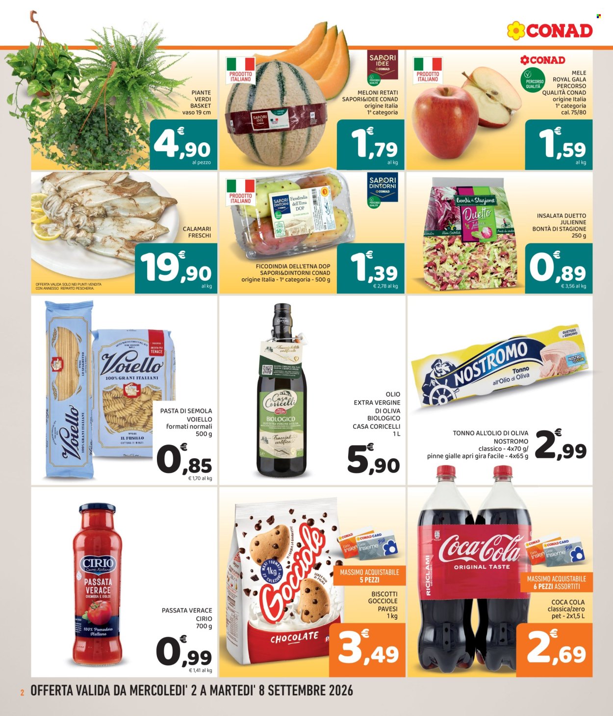 Volantino Conad - 2/9/2026 - 8/9/2026. Pagina 2