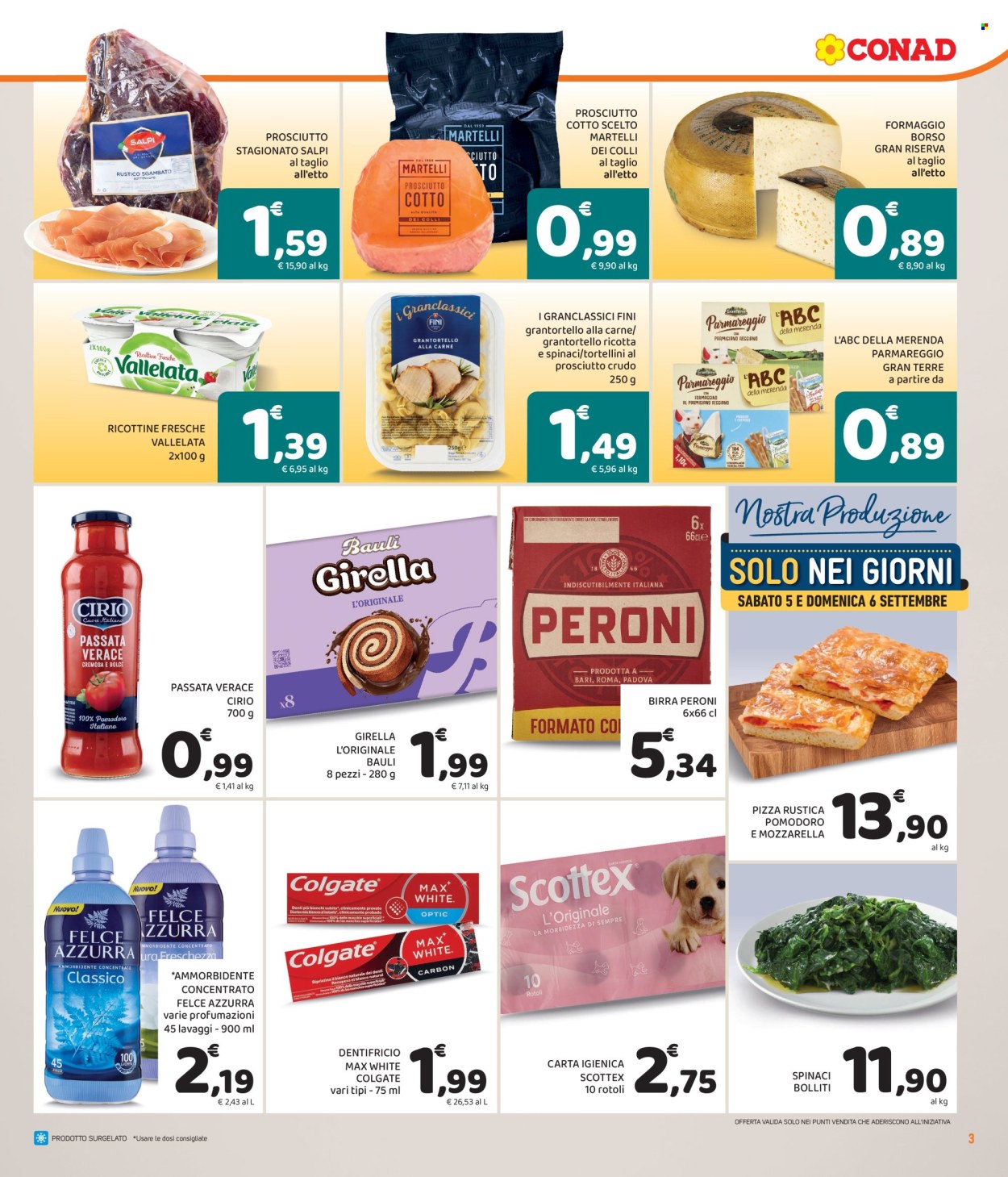 Volantino Conad - 2/9/2026 - 8/9/2026. Pagina 3