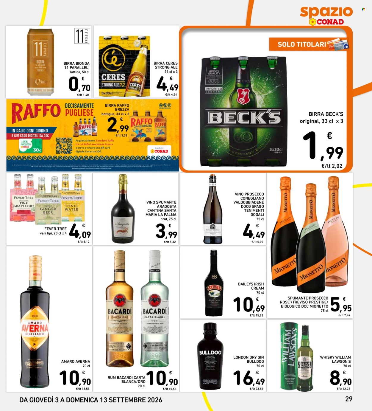 Volantino Spazio Conad - 3/9/2026 - 12/9/2026. Pagina 29
