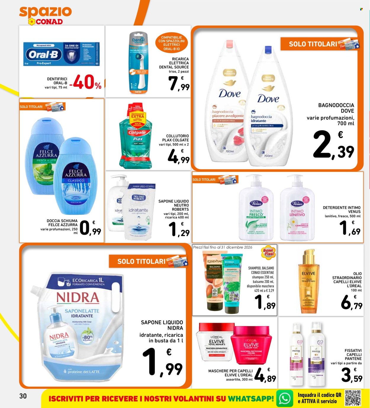 Volantino Spazio Conad - 3/9/2026 - 12/9/2026. Pagina 30