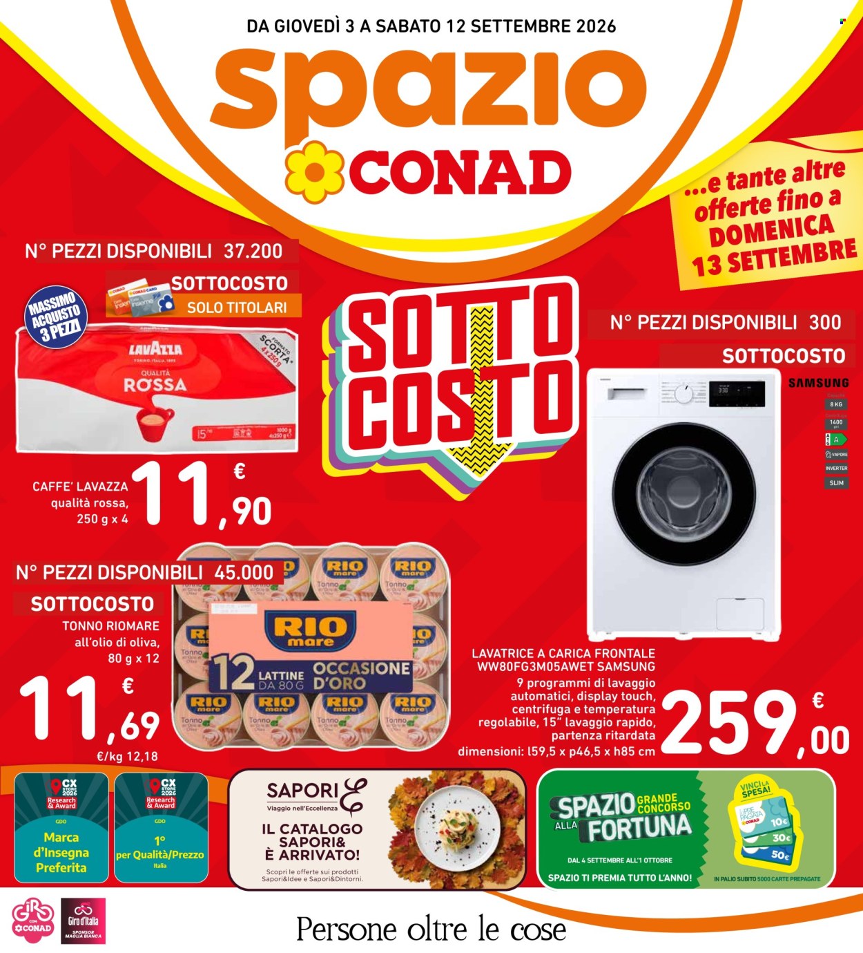 Volantino Spazio Conad - 3/9/2026 - 12/9/2026. Pagina 1