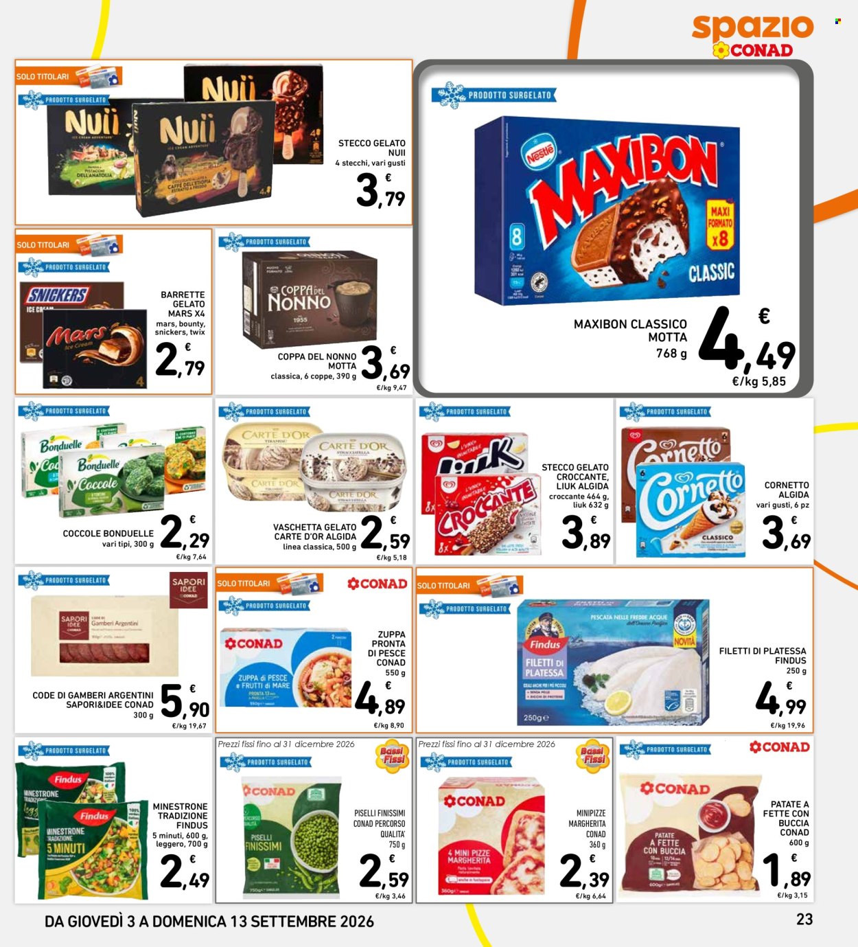 Volantino Spazio Conad - 3/9/2026 - 12/9/2026. Pagina 23