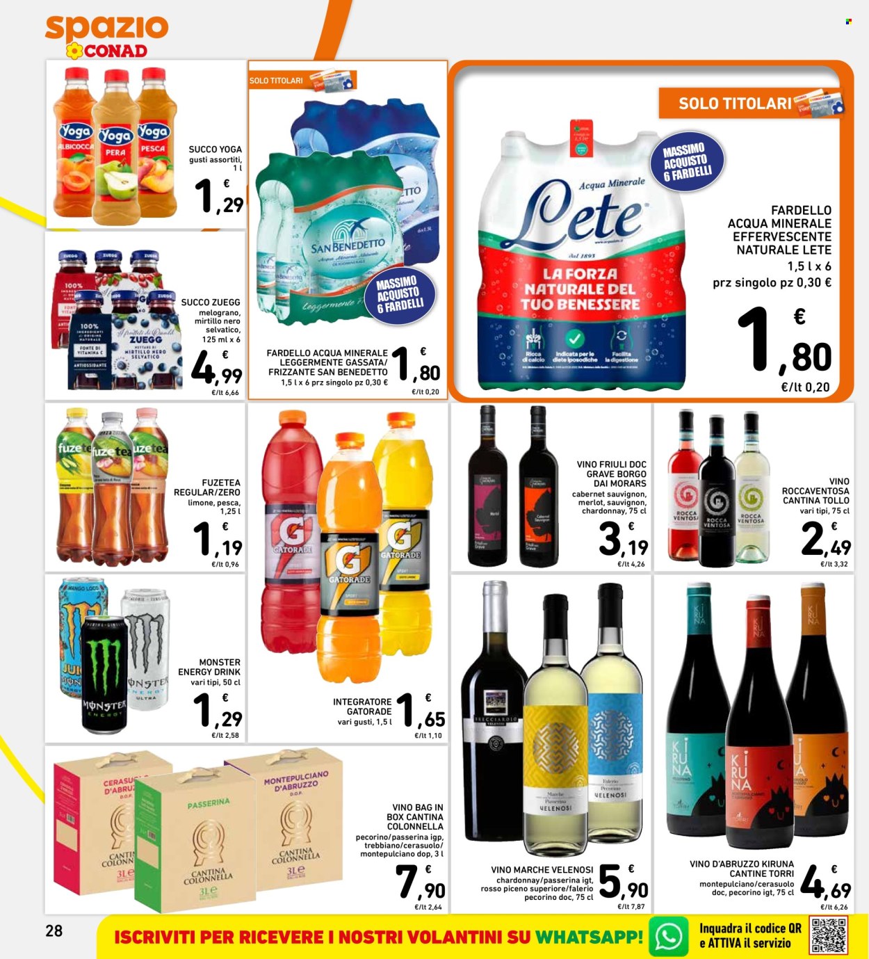 Volantino Spazio Conad - 3/9/2026 - 12/9/2026. Pagina 28