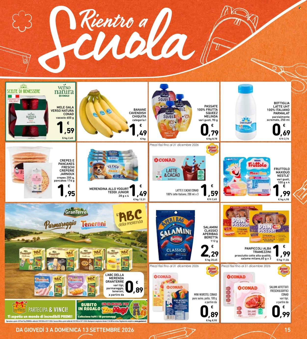 Volantino Spazio Conad - 3/9/2026 - 12/9/2026. Pagina 15