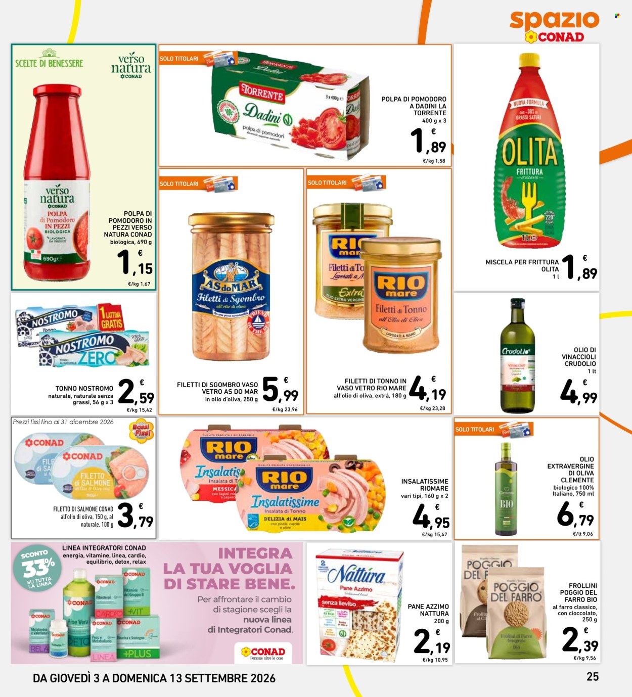Volantino Spazio Conad - 3/9/2026 - 12/9/2026. Pagina 25