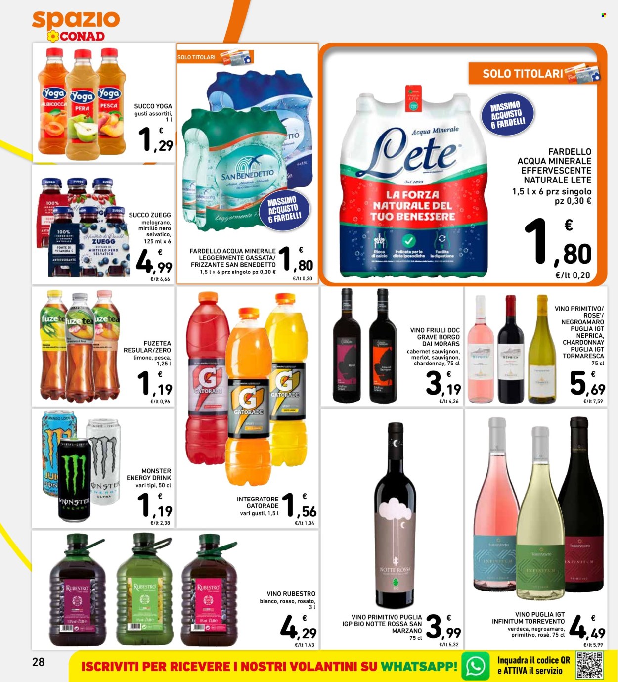 Volantino Spazio Conad - 3/9/2026 - 12/9/2026. Pagina 28