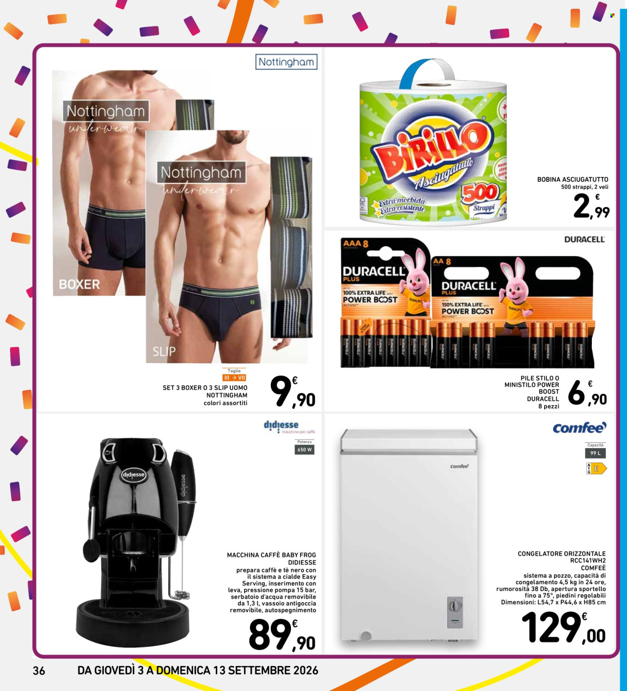 Volantino Spazio Conad - 3/9/2026 - 12/9/2026. Pagina 36