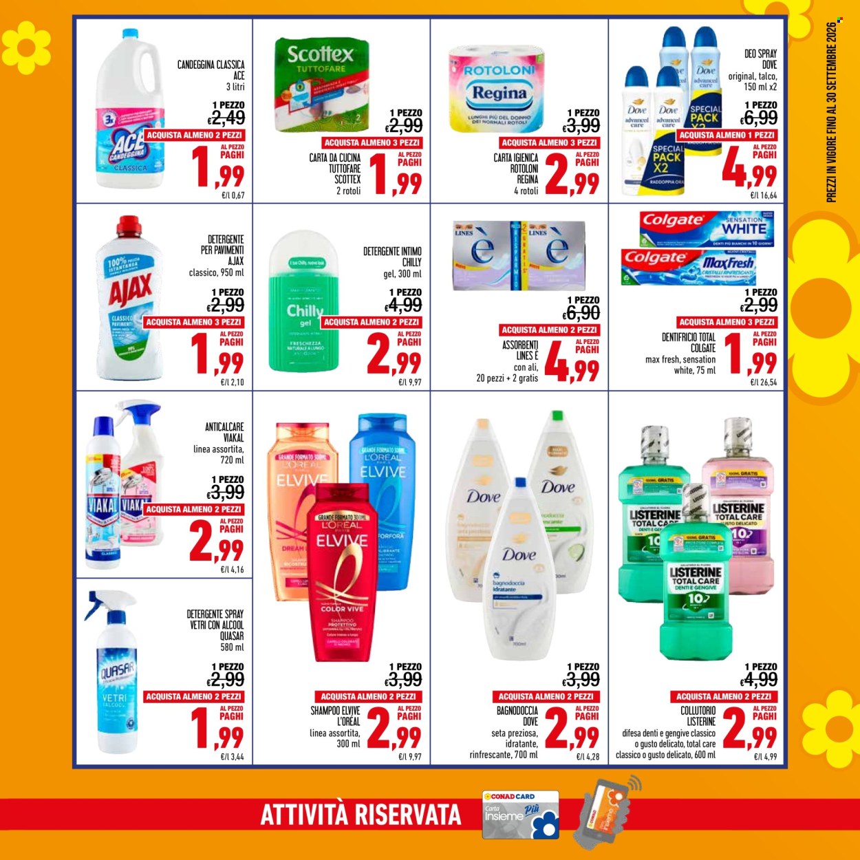 Volantino Spesa Facile Conad - 1/9/2026 - 30/9/2026. Pagina 7