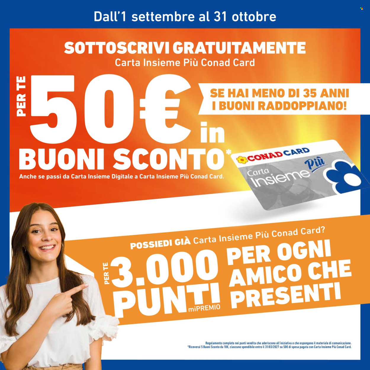 Volantino Spesa Facile Conad - 1/9/2026 - 30/9/2026. Pagina 8
