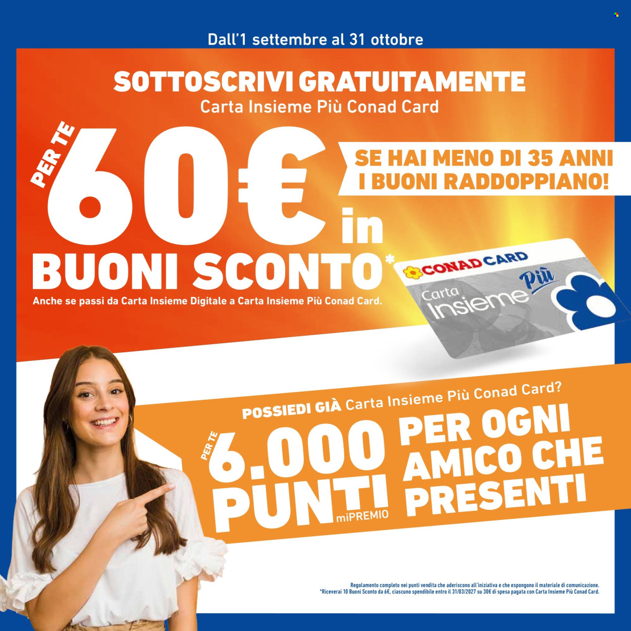Volantino Spesa Facile Conad - 1/9/2026 - 30/9/2026. Pagina 8