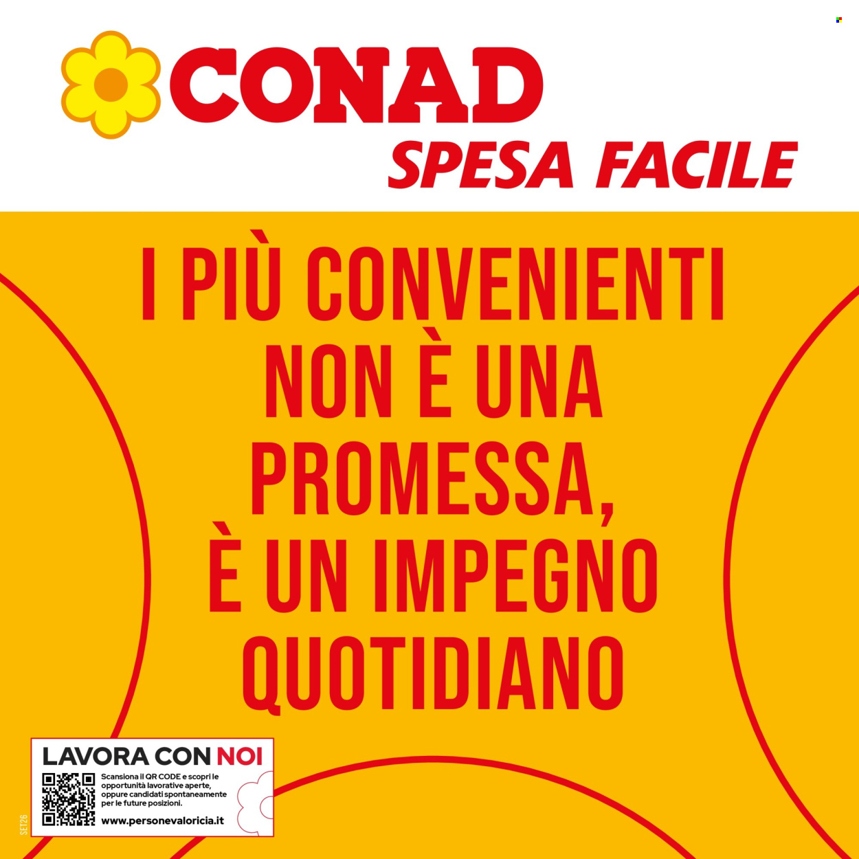 Volantino Spesa Facile Conad - 1/9/2026 - 30/9/2026. Pagina 1