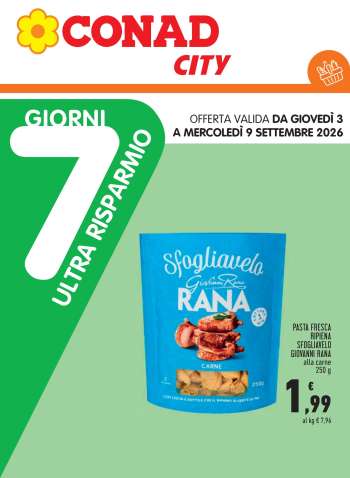 Volantino Conad - 3/9/2026 - 9/9/2026.