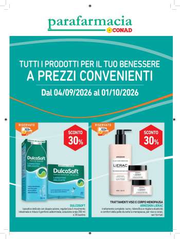 Volantino Conad - 4/9/2026 - 1/10/2026.