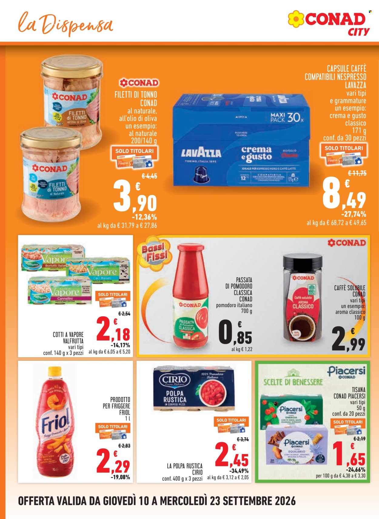 Volantino Conad - 10/9/2026 - 23/9/2026. Pagina 12