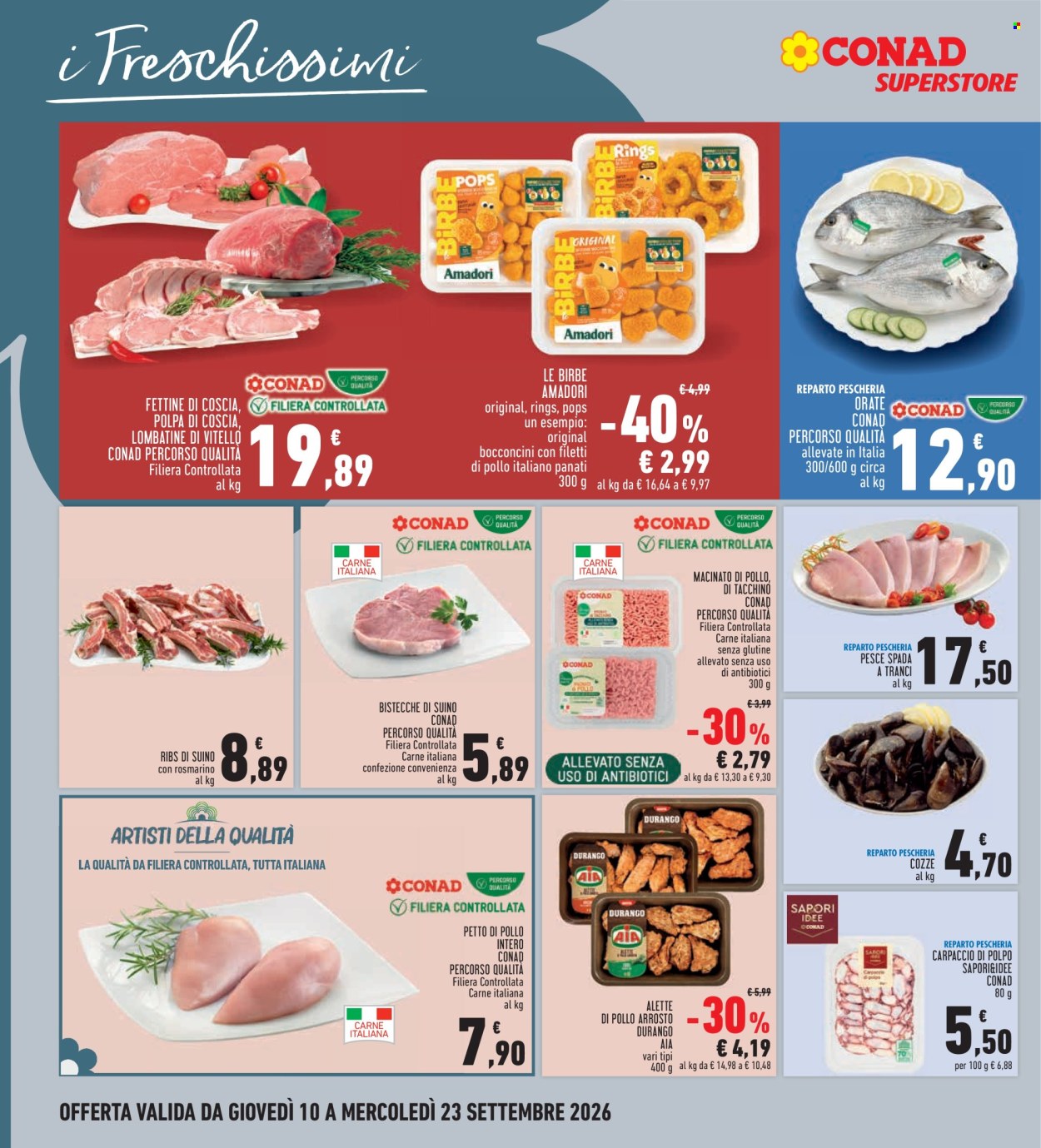 Volantino Conad - 10/9/2026 - 23/9/2026. Pagina 6