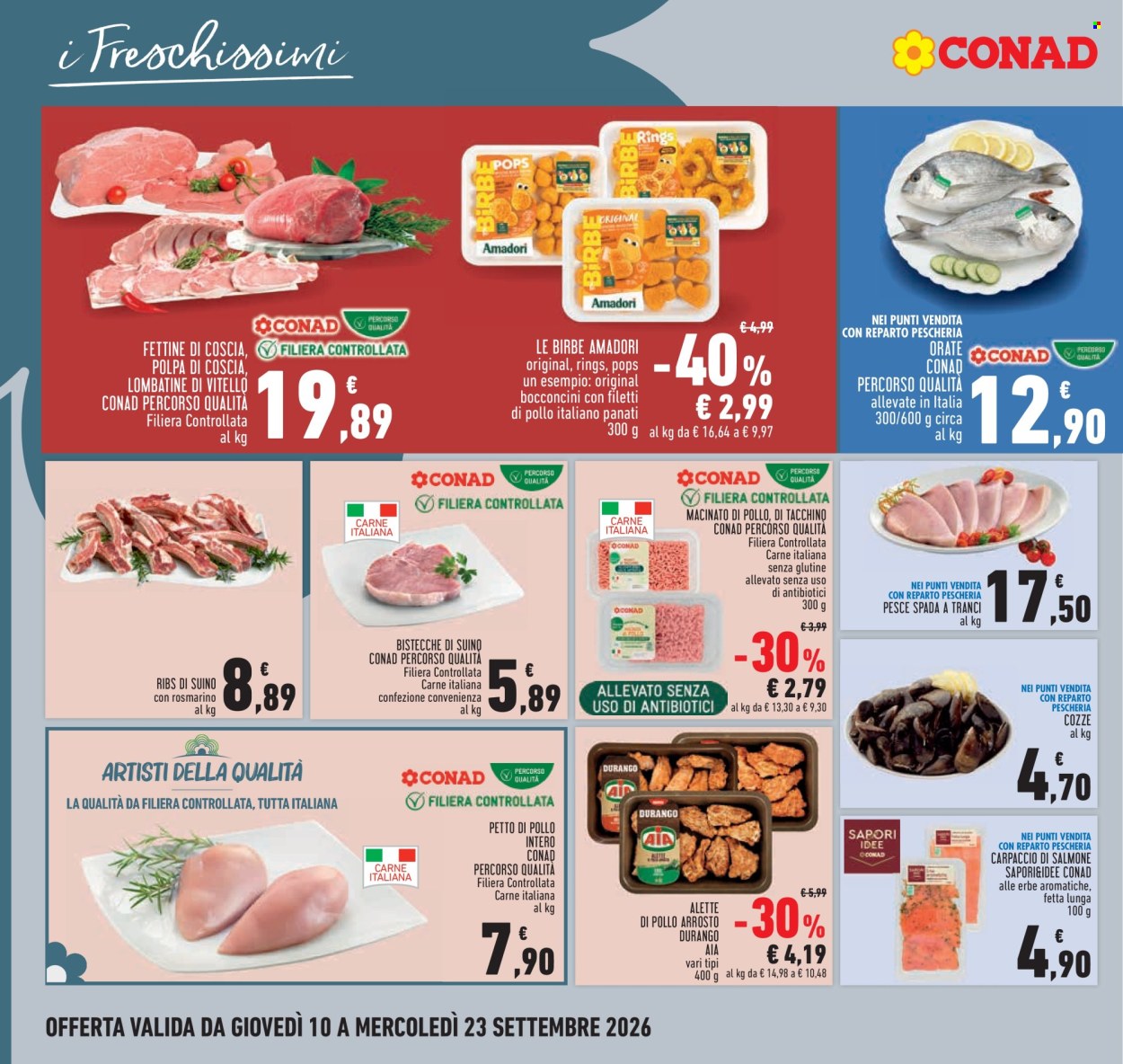 Volantino Conad - 10/9/2026 - 23/9/2026. Pagina 6