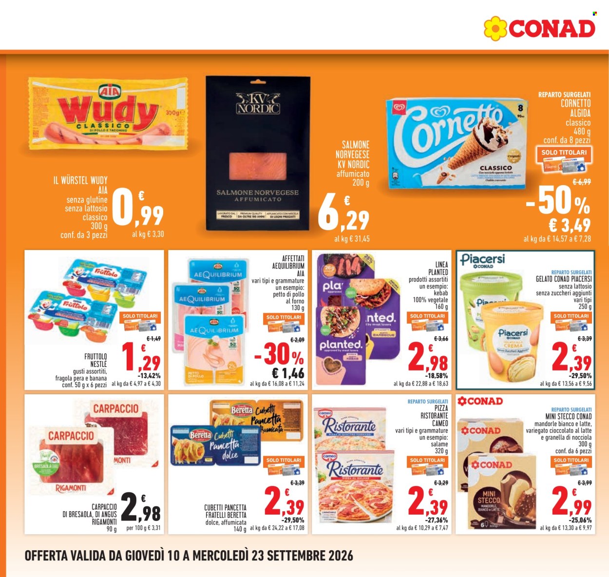 Volantino Conad - 10/9/2026 - 23/9/2026. Pagina 10