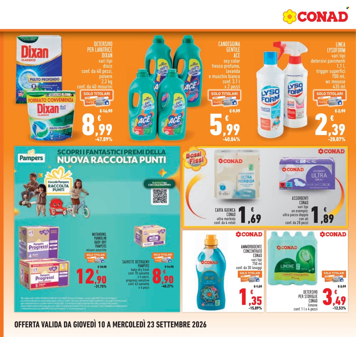Volantino Conad - 10/9/2026 - 23/9/2026. Pagina 22