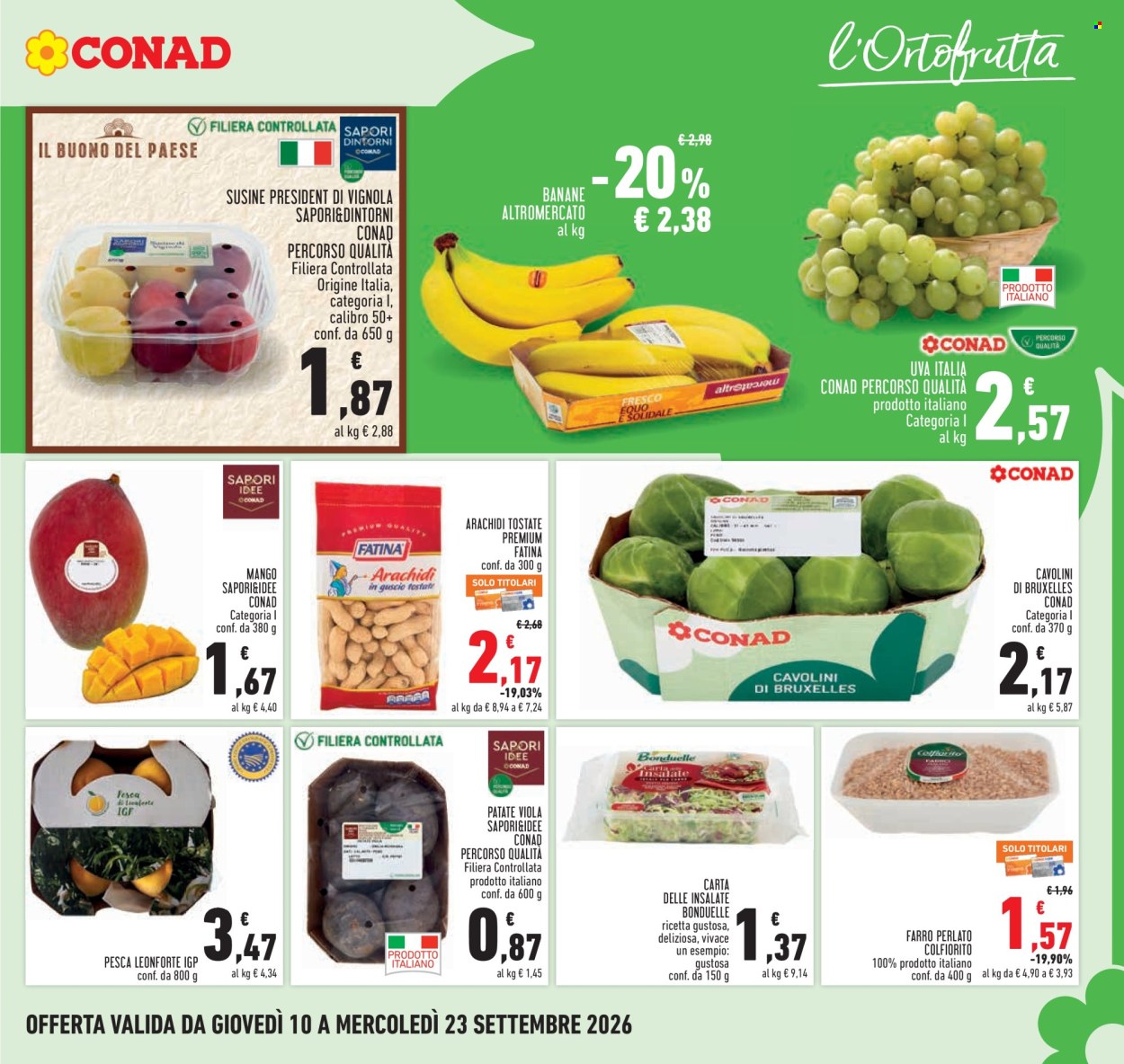 Volantino Conad - 10/9/2026 - 23/9/2026. Pagina 5