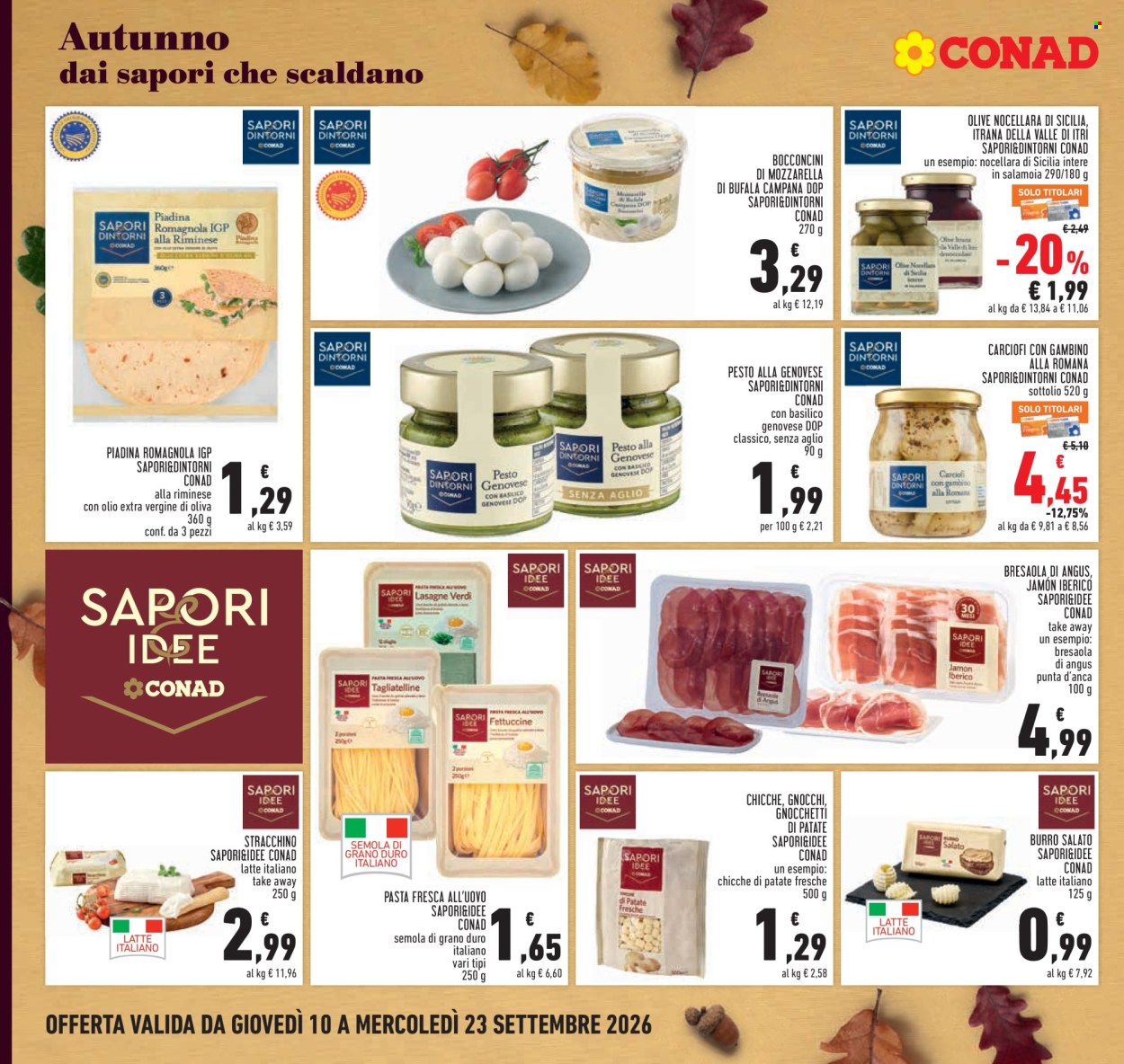 Volantino Conad - 10/9/2026 - 23/9/2026. Pagina 12