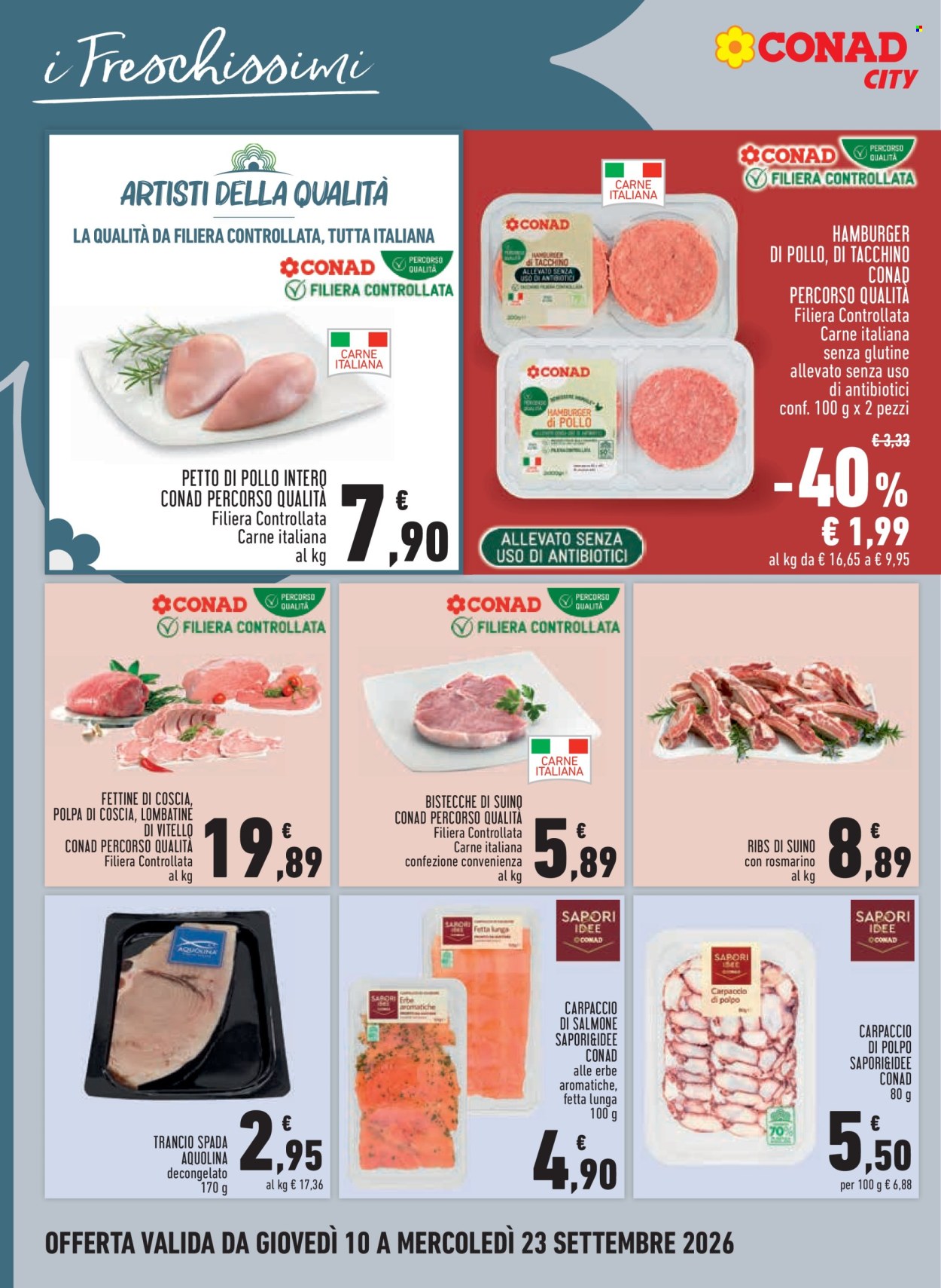 Volantino Conad City - 10/9/2026 - 23/9/2026. Pagina 6
