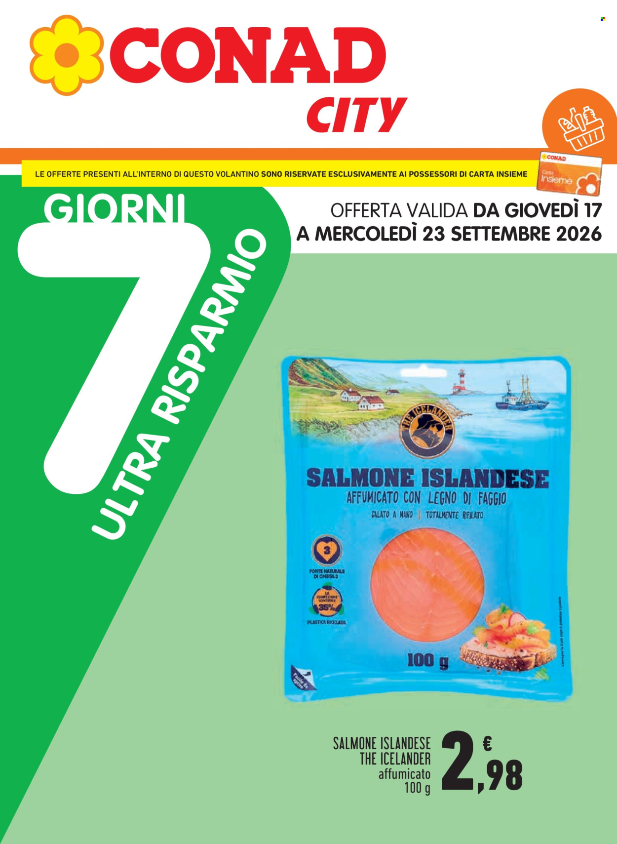 Volantino Conad City - 10/9/2026 - 23/9/2026. Pagina 17