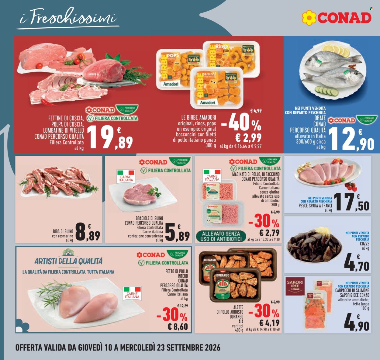 Volantino Conad - 10/9/2026 - 23/9/2026. Pagina 6