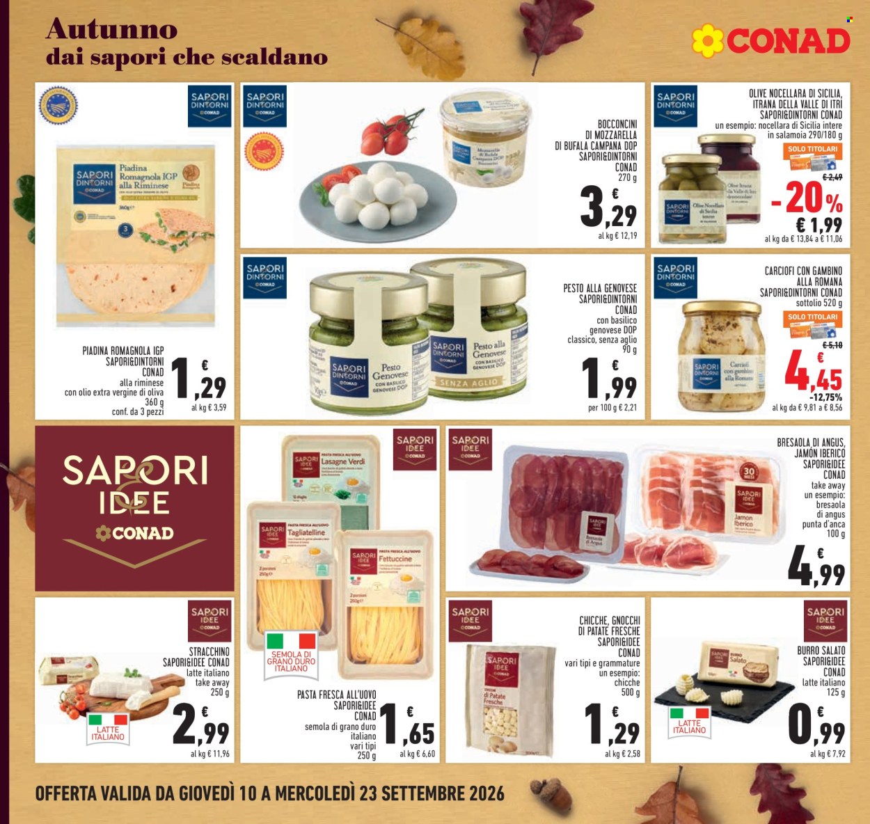 Volantino Conad - 10/9/2026 - 23/9/2026. Pagina 12