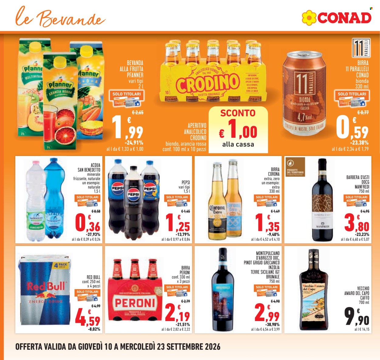 Volantino Conad - 10/9/2026 - 23/9/2026. Pagina 16