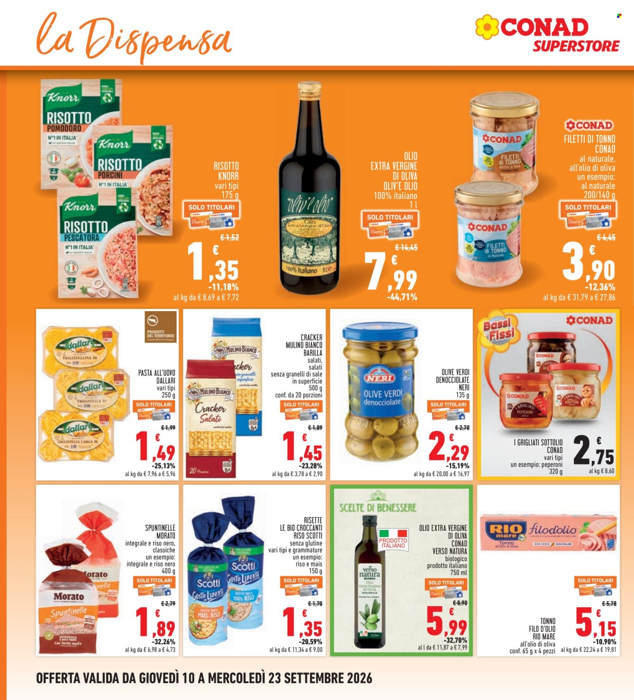 Volantino Conad Superstore - 10/9/2026 - 23/9/2026. Pagina 14