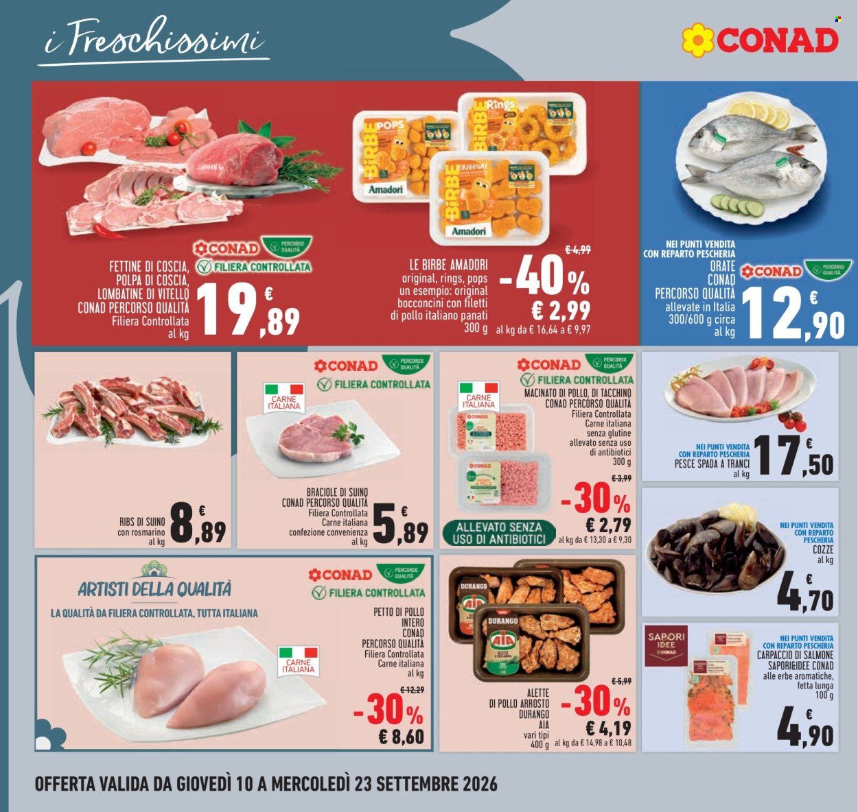 Volantino Conad - 10/9/2026 - 23/9/2026. Pagina 8