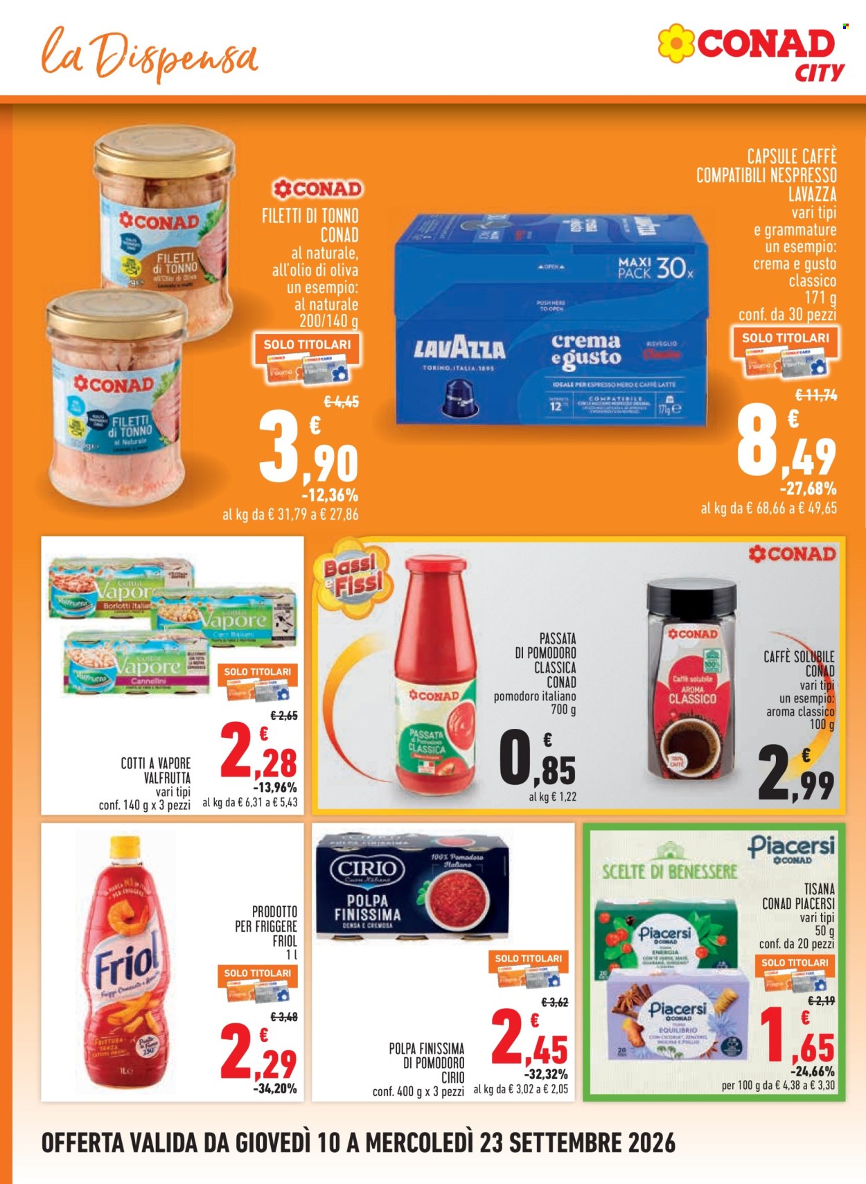 Volantino Conad - 10/9/2026 - 23/9/2026. Pagina 12