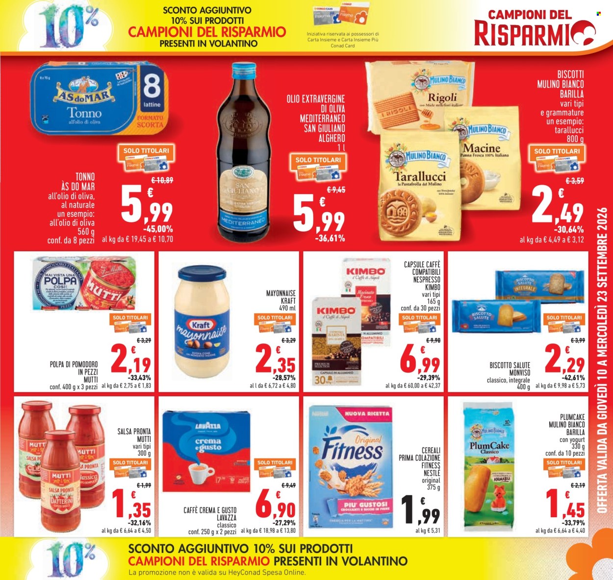 Volantino Conad - 10/9/2026 - 23/9/2026. Pagina 3