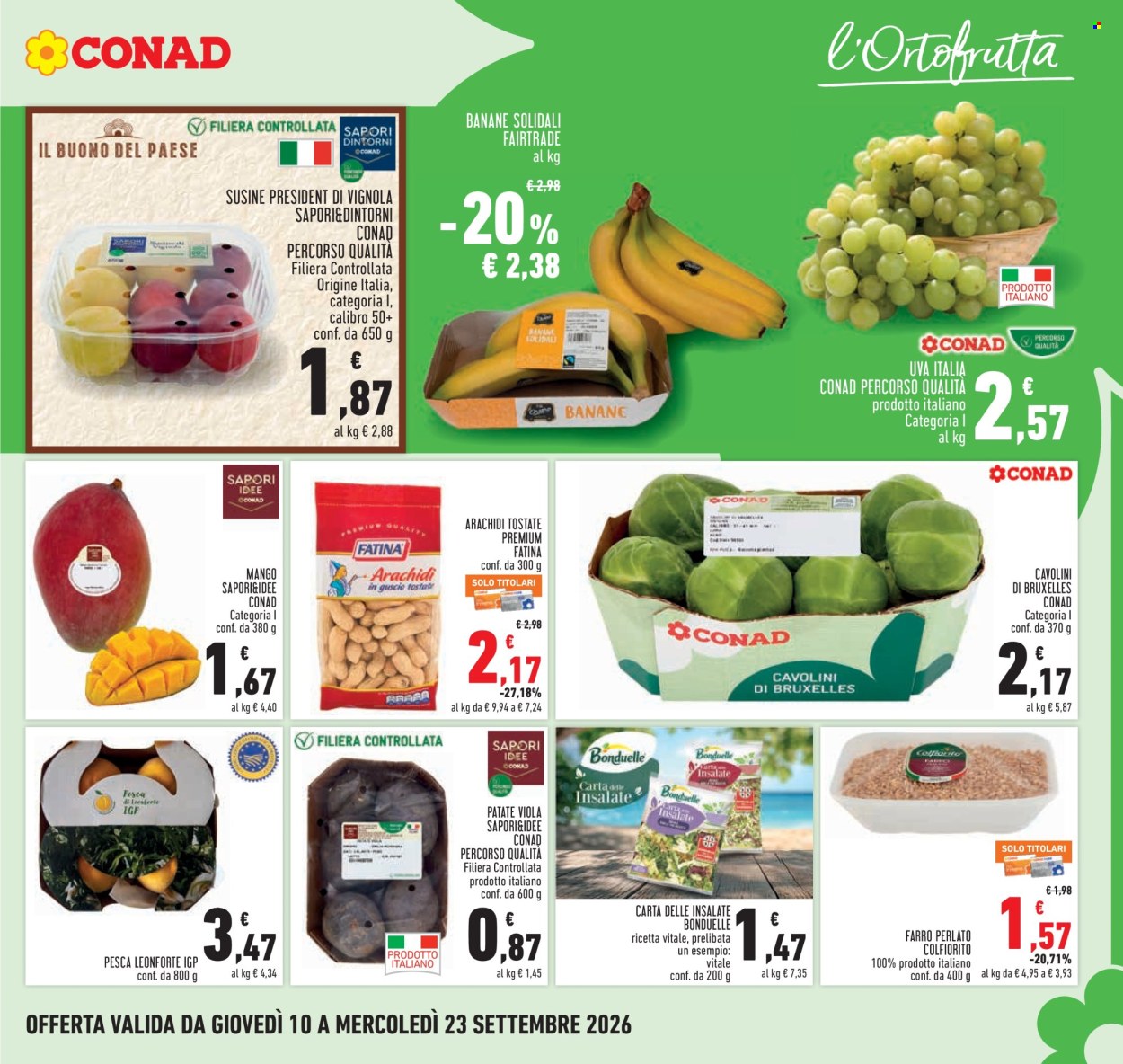 Volantino Conad - 10/9/2026 - 23/9/2026. Pagina 5