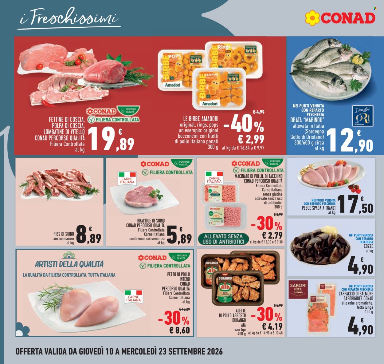 Volantino Conad - 10/9/2026 - 23/9/2026. Pagina 6