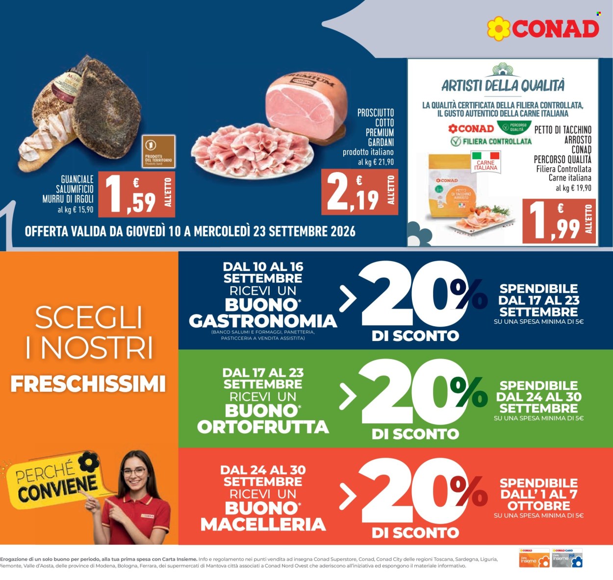 Volantino Conad - 10/9/2026 - 23/9/2026. Pagina 8
