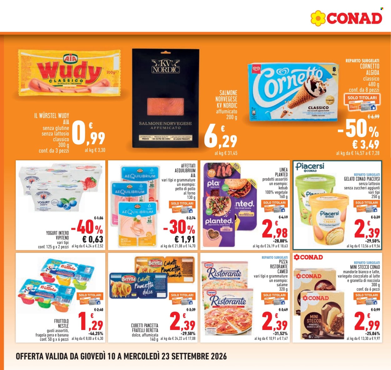 Volantino Conad - 10/9/2026 - 23/9/2026. Pagina 10