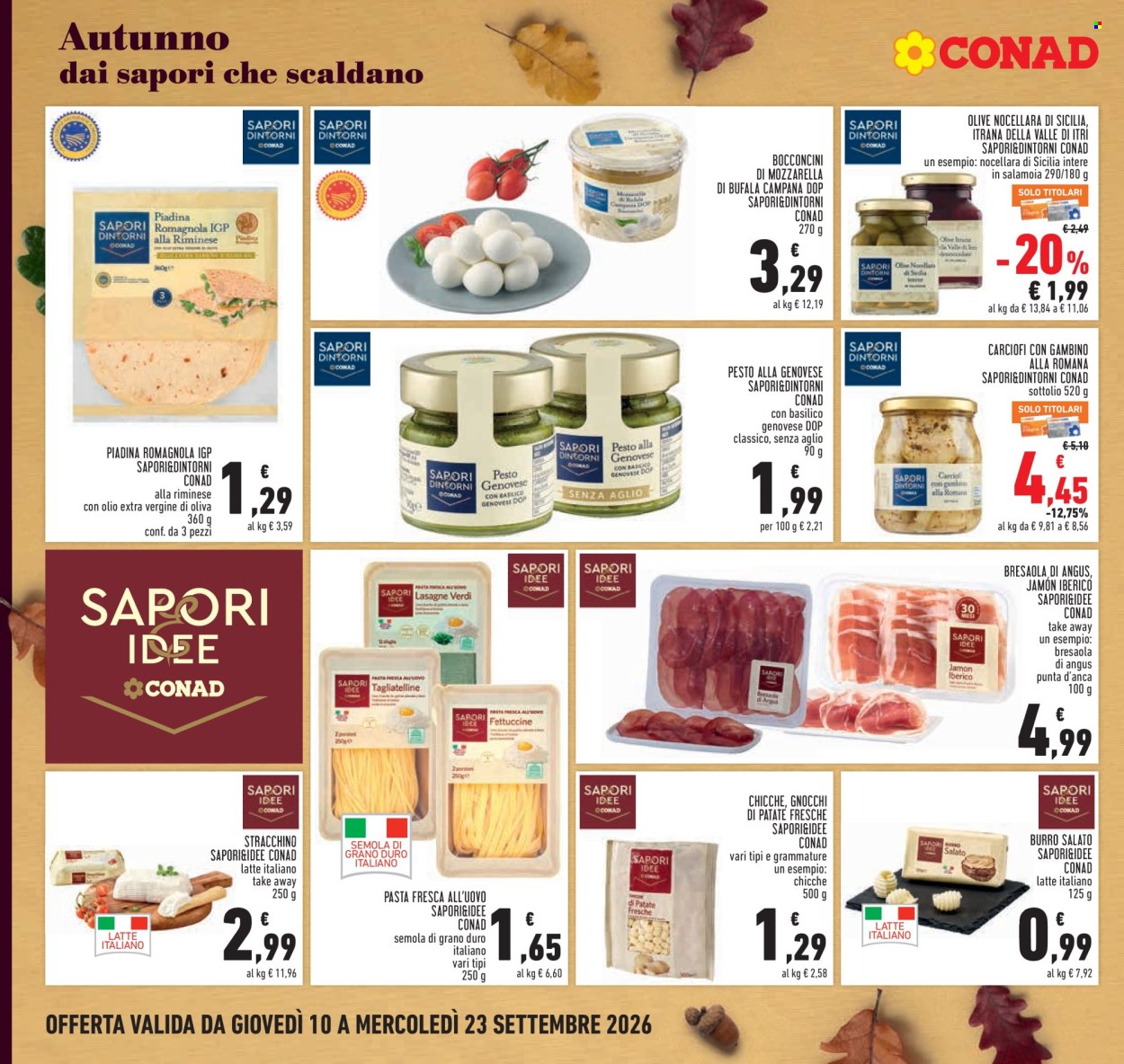 Volantino Conad - 10/9/2026 - 23/9/2026. Pagina 12