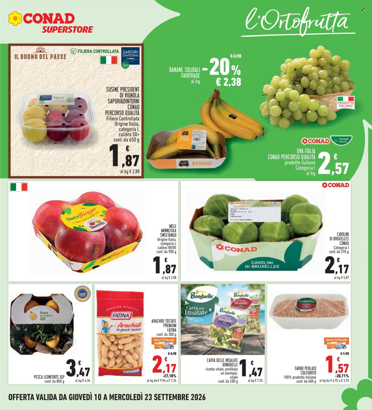 Volantino Conad - 10/9/2026 - 23/9/2026. Pagina 5