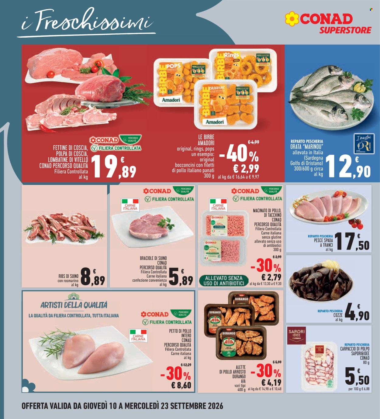 Volantino Conad - 10/9/2026 - 23/9/2026. Pagina 6