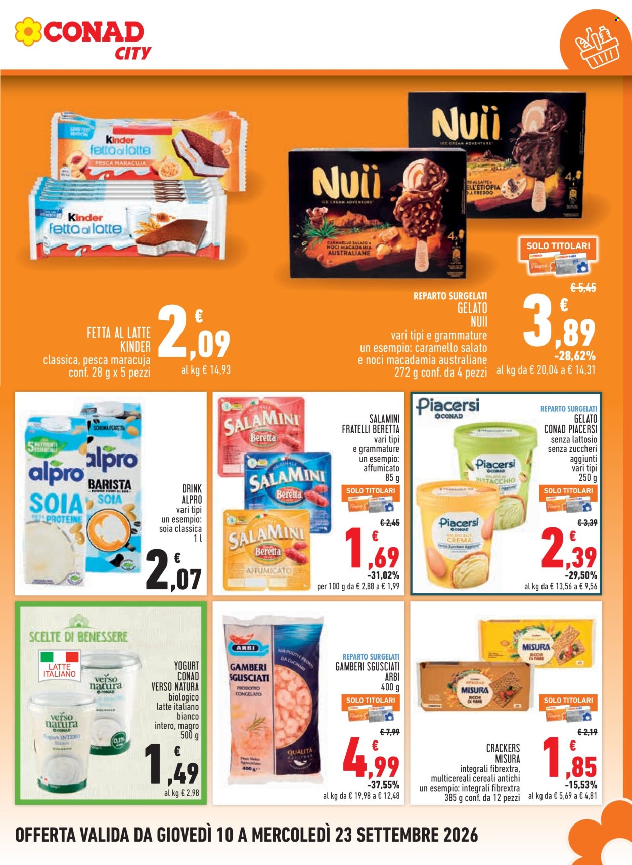 Volantino Conad - 10/9/2026 - 23/9/2026. Pagina 9