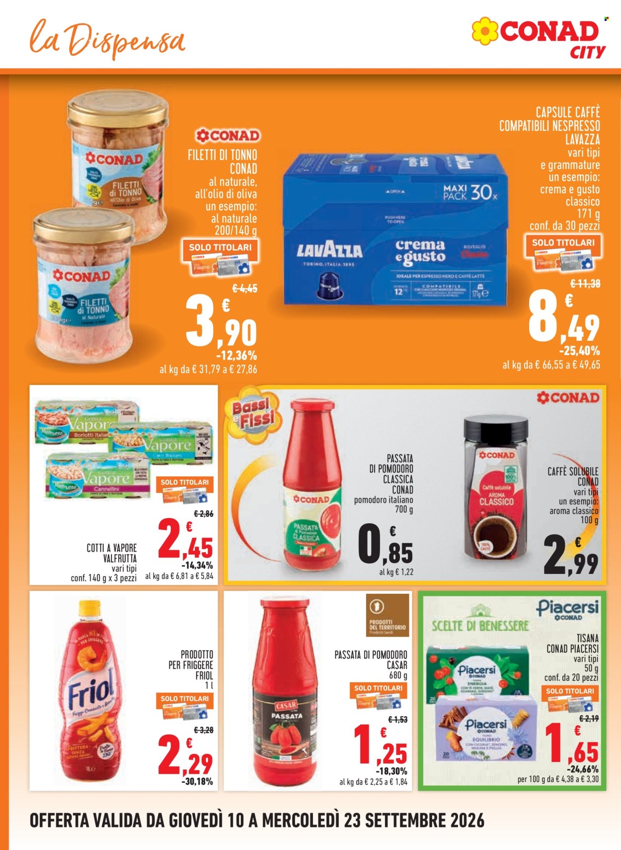 Volantino Conad - 10/9/2026 - 23/9/2026. Pagina 12